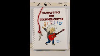 Gamma’s Pics for Beginner Guitar Music Book by Jo Love – First Edition  2nd printing of 2 2023 [upl. by Reh]