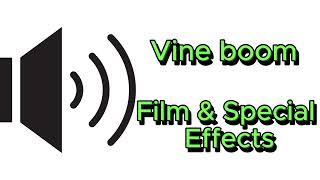 Vine Boom  Film amp Special Effect  Free Sound Effects For Video Editing [upl. by Pine]