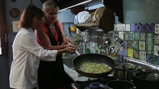 Recipes from a kitchen in Sicily Arancini and pasta with pistachio [upl. by Ervine]