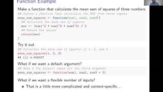 Week 2 R Tutorial  Video 3 Functions and Packages in R [upl. by Noni]