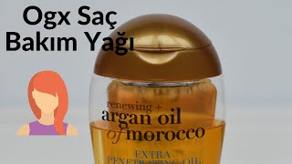 Ogx Yenileyici Argan Oil Of Moroccoİnceleme [upl. by Aleahc845]