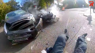 MOTORCYCLE CRASH COMPILATION 2021 Ep21 [upl. by Tacita]