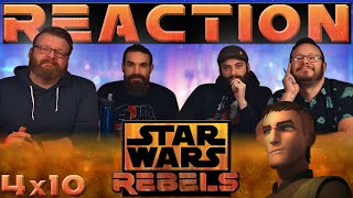 Star Wars Rebels 4x10 REACTION quotJedi Nightquot [upl. by Titania]