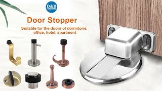 DampD Durable Door Stoppers Ideal for Dormitories and Offices [upl. by Atiraj]