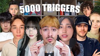 ASMR 5000 TRIGGERS WITH ASMRTIST [upl. by Stavros431]