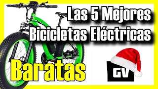 🚲 Las 5 MEJORES Bicicletas Eléctricas BARATAS de Amazon 2023 ✅CalidadPrecio Montaña  Plegables [upl. by Norred]