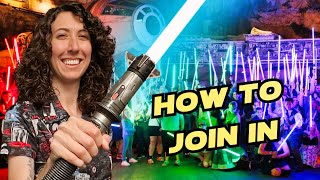 Your Complete Guide to a Lightsaber Meetup at Star Wars Galaxy’s Edge [upl. by Rod463]