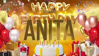 ANITA  Happy Birthday Anita [upl. by Crescint]