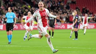 VIDEO Alles of niets voor Ajaxvrouwen in Champions League • Winst op AS Roma volstaat [upl. by Nevile]