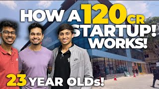 How a 120 CR Startup Works 🚀  Office Tour of Indias 23 Year Olds Startup BlueLearn​ [upl. by Casi]