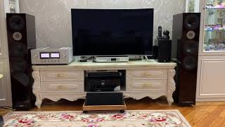 LUXMAN L509X and Spendor D9 [upl. by Acirt]