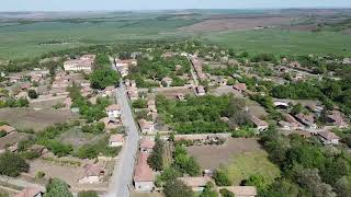 село Батак общ Павликени от високо  Batak village Pavlikeni area from above [upl. by Atoiyanap]