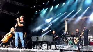 Tusind farver  Rasmus Seebach live Thy Rock 2014 [upl. by Raynold]