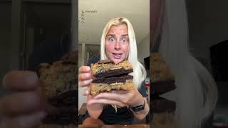 Ranking buckeye brownies 😌  Subscribe 😊  thehungryfoodie minivlog [upl. by Aidole]