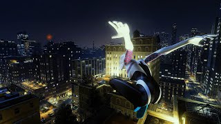 SpiderMan Remastered  Taking down Shocker  Spider Gwen Suit Mod  Reshade [upl. by Ativ560]