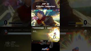 KOF XV  Krohnen McDougall Comparison 🔥​🔥​ kof games Mugengers4 kofxv [upl. by Dirgni]