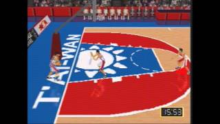 World League Basketball gameplay Ps1 Mindscape 1998 Pal [upl. by Elyrad]