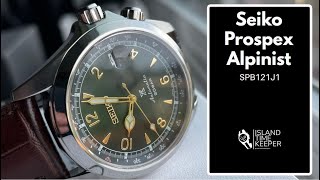 Seiko Alpinist SPB121J1 Unboxing and Information [upl. by Yaresed]