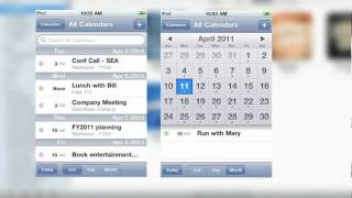 Sync Outlook calendars with your iPhone iPad or iPod [upl. by Ramma]