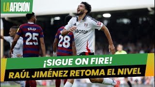 Raúl Jiménez se luce con golazo en victoria del Fulham ante el Newcastle en la Premier League [upl. by Mota]