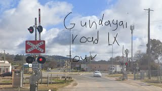 Gundagai Road level crossing tour ￼ [upl. by Fricke]