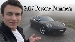 2017 Porsche Panamera Review full review exhaust notes driving [upl. by Smeaj661]