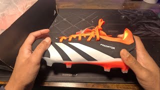 Adidas Predator Pro FG Solar Energy  BlackWhiteRed [upl. by Gadmann]