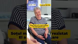 Șia recăpătat zâmbetul cu ajutorul implanturilor dentare deși se teama de stomatolog dentop [upl. by Anuska92]