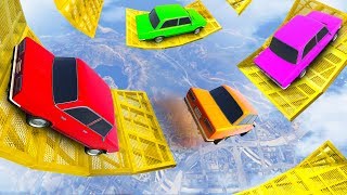 JUMP THE GAPS TO WIN  GTA 5 Funny Moments [upl. by Sorilda874]