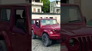 automobile thar scorpio modified safari wrangler jeeplife youtube funny ytshorts tiktok [upl. by Idmann]