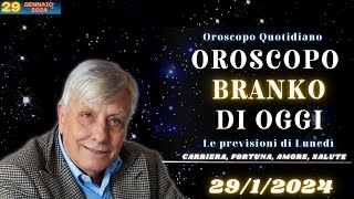 Oroscopo di Branko del 2912024  Oroscopo Oggi [upl. by Jean-Claude86]