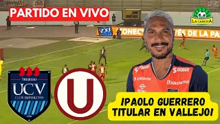 CÉSAR VALLEJO VS UNIVERSITARIO LIGA 1 EN VIVO  FECHA 9 [upl. by Terrell799]