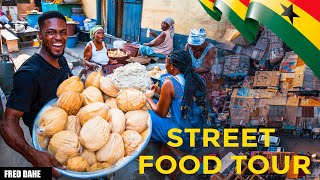 Ga Kenkey  Africa Street Food Tour  The Ghanaian Local Food Secret [upl. by Holtz]