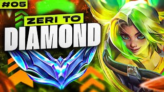 Zeri Unranked to Diamond 5  Zeri ADC Gameplay Guide  League of Legends [upl. by Mickelson966]