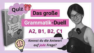 Grammatik üben A2 B1 B2 C1  MiniUnterricht mit Yuliia  Das große GrammatikDuell grammatik [upl. by Edelstein]