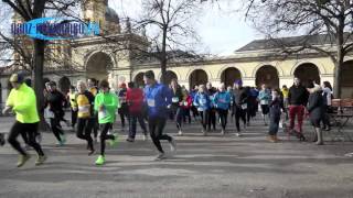 Neujahrslauf 2013 München im Hofgarten [upl. by Dj]