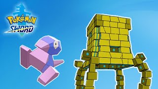 Shiny Porygon And Stakataka Reaction  Shiny Hunting Dynamax Adventure [upl. by Koziel]