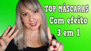 💚TOP MÁSCARAS COM EFEITO 3 EM 1 COM TODAS ETAPAS DO CRONOGRAMA CAPILAR [upl. by Ayaj]