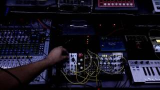 Amen Break jam on a Modular Synthesizer [upl. by Yerd]