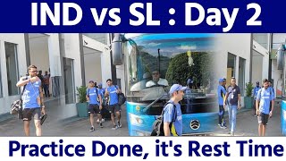 Team India Day 2 in Sri Lanka done Shubman gill yashaswi jaiswal Hardik Suryakumar parag [upl. by Vivle]