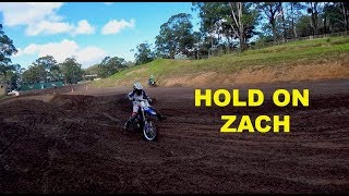 Yamaha YZ85 big wheel mud motocross [upl. by Tracee]