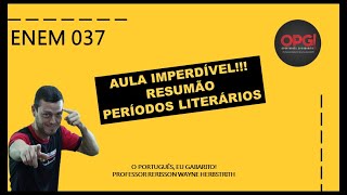 Períodos literários  Enem 2021 [upl. by Hiamerej230]