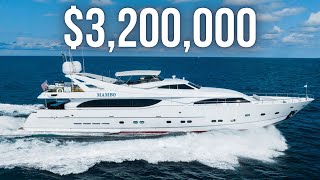 Touring a 3200000 SuperYacht  Custom Line 112 Super Yacht Walkthrough [upl. by Voe]