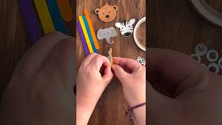 Adorable gift idea for your best friend DIY cute animal bookmarks diy giftideas funactivities [upl. by Niram559]