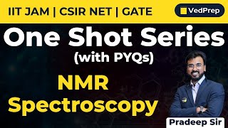 NMR Spectroscopy  One Shot Series  PYQs  IIT JAM  CSIR NET  GATE  VedPrep Chem Academy [upl. by Pinelli395]