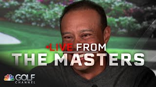 Tiger Woods 2024 Masters goal I think I can get one more FULL PRESSER  Live From The Masters [upl. by Inerney499]