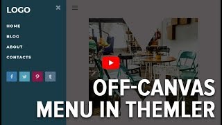 How to set up the OffCanvas Menu [upl. by Elirpa]