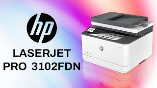 Présentation de limprimante HP LaserJet Pro 3102fdn [upl. by Sidell]