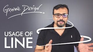 Visual Element LINE  Graphic Design Theory Class 2 Urdu  Hindi [upl. by Yreme293]