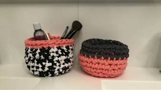 LE panier au crochet FACILE [upl. by Damarra33]